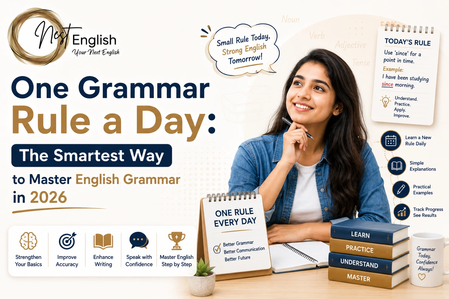 One Grammar Rule a Day The Smartest Way to Master English Grammar in 2026